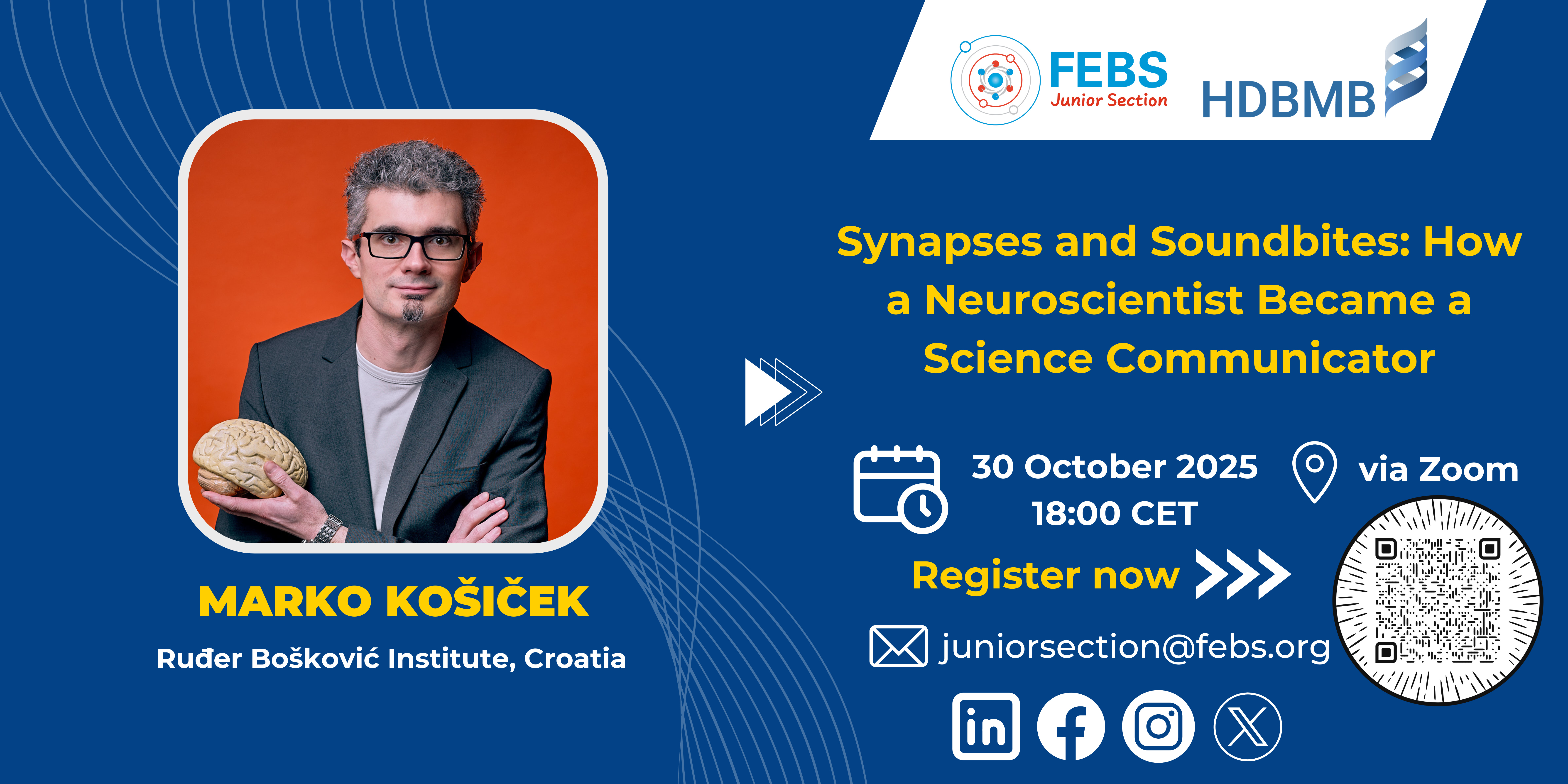 FEBS Junior Section talk on 30th of October 2025 FEBS Junior Section talk on 30th of October 2025